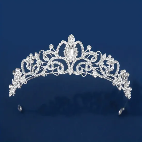 Picture of Zircon Crystal  Bridal Wedding  Crown