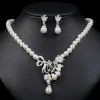 Picture of Dazzling Baroque Pearl Floral Jewelry Set