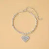 Picture of Love Heart Shape Foot Chain