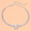 Picture of Dazzling Butterfly Charm Foot Chain