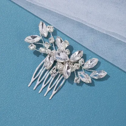 Picture of Vintage Glamour Sparkling Rhinestone Hair Comb